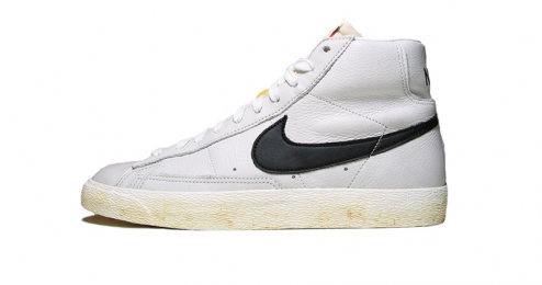 nike blazer nere e bianche alte